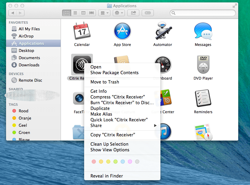older versions of citrix receiver for mac